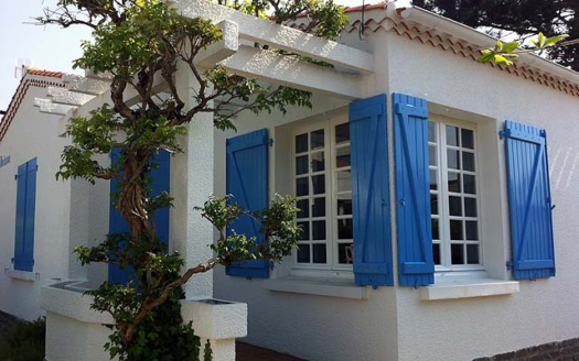 AGREABLE MAISON DE VACANCES A 400M DE LA PLAGE DE BOISVINET