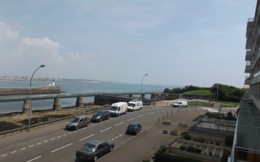 Vue Mer La baie des Sables d'Ollonne, Le Prieuré St Nicolas et le chenal - Quartier de La Chaume