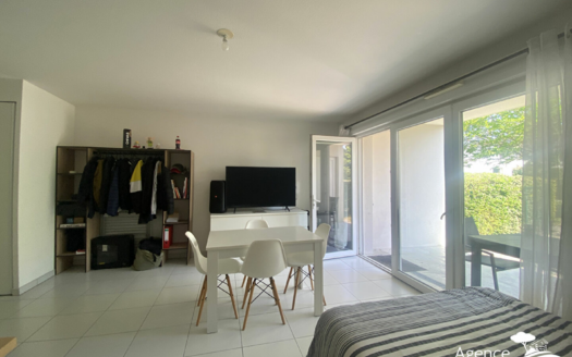 Appartement T1bis RDC terrasse jardin Parking