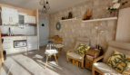 Appartement type studio 21m² – Saint Gilles Croix De Vie – Grande Plage